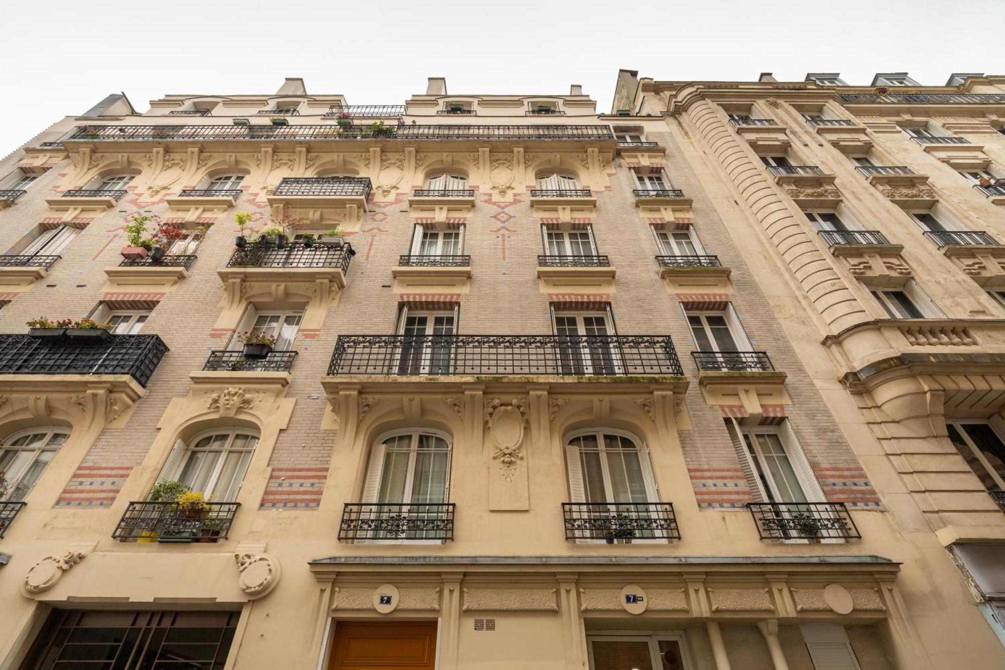 Chic 1Bd Apartment With Balcony Picpus Paris Exterior foto
