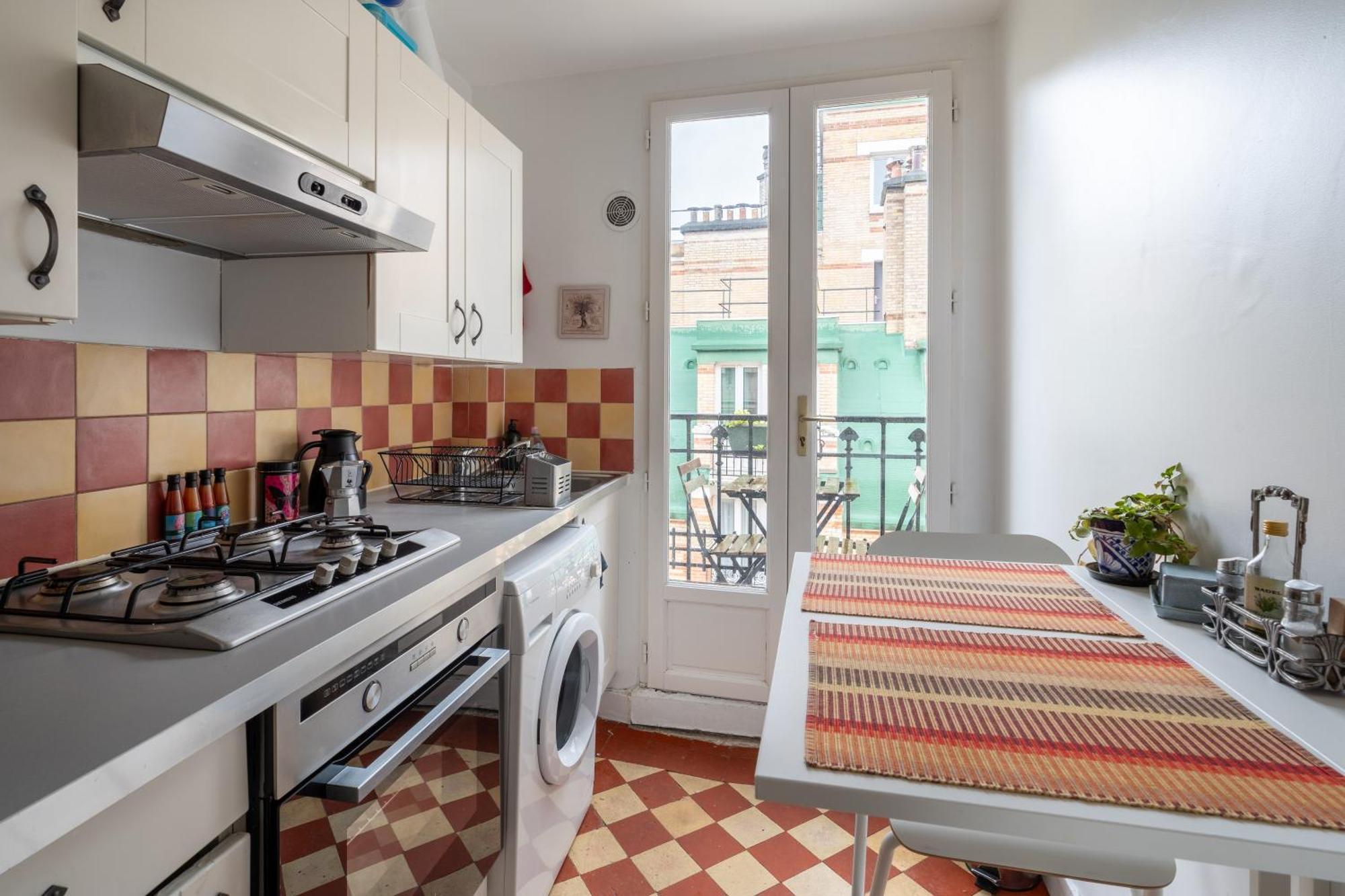 Chic 1Bd Apartment With Balcony Picpus Paris Exterior foto